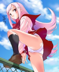 Rating: Explicit Score: 0 Tags: black_legwear black_socks blush brown_eyes brown_loafers cameltoe clothing female flower footwear knee_socks kneehighs kneesocks labia leg_lift loafers long_hair lucy_maria_misora miniskirt panties pantyshot pink_hair pussy rule34 school_uniform serafuku shoes skirt socks solo spread_legs to_heart_(series) to_heart_2 translation_request underwear upskirt white_panties User: bunchy7s