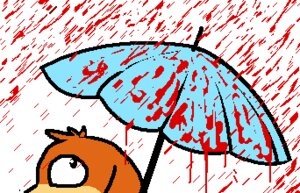 Rating: Safe Score: 0 Tags: anthro bandai_namco blood bodily_fluids darkdoomer digimon digimon_(species) e621 holding_object holding_umbrella low_res male patachu patamon raining solo umbrella User: bunchy7s