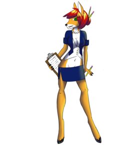 Rating: Questionable Score: 0 Tags: 2012 anthro big_breasts biped breasts cleavage clipboard clothed clothing deer dual_holding e621 female green_eyes hair hi_res holding_clipboard holding_object holding_pencil holding_writing_utensil hooves looking_at_viewer mammal object_in_hair office oldmusic_(artist) pencil_(object) pencil_in_hair pose red_hair secretary simple_background skimpy smile solo standing white_background writing_utensil writing_utensil_in_hair User: bunchy7s