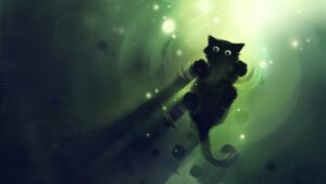 Rating: Safe Score: 0 Tags: 16:9 ambiguous_gender apofiss black_body black_fur detailed domestic_cat e621 felid feline felis feral fur green_eyes hi_res low-angle_view mammal paws quadruped simple_background solo stare tail toony wallpaper water water_ripple widescreen worm's-eye_view User: bunchy7s