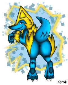 Rating: Explicit Score: 0 Tags: 2013 anus butt claws e621 electric female feral generation_3_pokemon genitals kena looking_at_viewer manectric nintendo pawpads paws pokemon pokemon_(species) presenting raised_tail red_eyes solo tail vulva User: bunchy7s