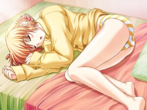 Rating: Questionable Score: 0 Tags: ass bed blouse bottomless female fetal_position game_cg kanisawa_kinu lying no_pants on_side pajamas panties rule34 shironeko_sanbou solo striped striped_panties tsuyokiss underwear yellow_panties yellow_striped_panties User: bunchy7s