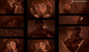 Rating: Explicit Score: 0 Tags: blowjob blushing closed_eyes demanding_blowjob dubious_consent erection eyes_wide_open feather_hair_ornament female holding_head liberty's_kids male native_american penis penis_in_mouth red_hair reluctant rule34 sarah_phillips storefront8 tagme User: bunchy7s