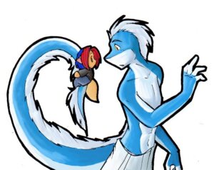 Rating: Safe Score: 0 Tags: 5_fingers aleron anthro blue_body blue_hair blue_scales chibi clothed clothing countershading digital_media_(artwork) domestic_cat duo e621 eye_contact felid feline felis female fingerless_(marking) fingers fur hair lizard lockworkorange looking_at_another looking_back male mammal micro orange_body orange_fur raised_tail red_hair reptile scales scalie shaded side_view simple_background size_difference tail tail_hug topless white_background white_body white_hair white_scales User: bunchy7s