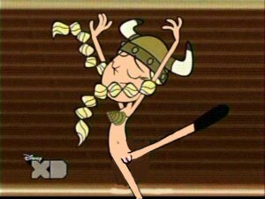 Rating: Explicit Score: 0 Tags: 1girls alternate_hairstyle bad_edit blonde_hair bottomless_female dancing female kendall_perkins kick_buttowski long_hair pussy rule34 solo tagme twin_braids viking_helmet User: bunchy7s