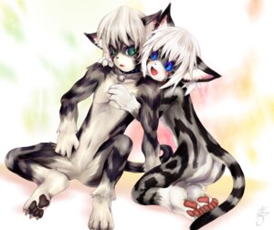 Rating: Questionable Score: 0 Tags: 2008 anthro bell blue_eyes blush breasts butt claws collar cute_fangs domestic_cat duo e621 fangs felid feline felis female fur green_eyes grey_body grey_fur hair incest_(lore) japanese_description karin_(tetetor-oort) kemono male male/female mammal navel nude open_mouth pawpads paws tail teeth tetetor-oort under_boob wessel_(tetetor-oort) whiskers white_hair User: bunchy7s