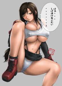 Rating: Explicit Score: 0 Tags: 1girls big_breasts blush breast_squeeze breasts brown_hair busty cleavage curvy_body erect_nipples female female_only final_fantasy final_fantasy_vii fumizuki_misoka gloves highres huge_breasts human large_breasts latina long_hair midriff miniskirt nipples overflowing_breasts panties pantyshot rule34 skirt skirt_lift smooth_skin solo source_request suspenders thick_thighs tifa_lockhart tifa_lockhart_90's_(style) translation_request underwear white_panties User: bunchy7s