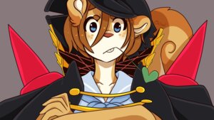 Rating: Safe Score: 0 Tags: 16:9 anthro blue_eyes brown_hair clothing e621 female goku_uniform hair hat headgear headwear kill_la_kill looking_at_viewer mako_mankanshoku mammal olisoli rodent sciurid simple_background solo studio_trigger tree_squirrel widescreen User: bunchy7s