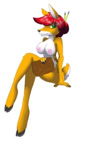 Rating: Questionable Score: 0 Tags: 2012 absurd_res anthro big_breasts breasts deer e621 female green_eyes hair hi_res hooves looking_at_viewer mammal nipples nude oldmusic_(artist) pose simple_background smile solo User: bunchy7s
