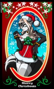 Rating: Questionable Score: 0 Tags: 2007 anthro bell blue_eyes christmas christmas_clothing christmas_headwear clothing collar corset costume e621 ear_tuft english_text female fur hair hat headgear headwear holidays inner_ear_fluff legwear lingerie mammal mephitid pink_hair pinup pom_hat pose santa_hat siekfried skunk snow solo star stockings tail text topwear tuft undressing wide_hips User: bunchy7s