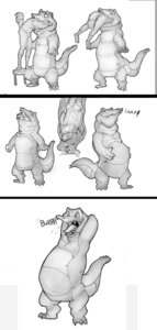 Rating: Explicit Score: 0 Tags: 2008 alligator alligatorid anthro belly big_belly bodily_fluids burping canid canine canson comic crocodilian duo e621 feet fully_inside gulp_(sound_effect) hand_on_belly male male/male male_pred male_prey mammal monochrome open_mouth oral_vore overweight paws relaxing reptile saliva scalie sequence simple_background sphincter swallowing tail uvula vore white_background willing_prey User: bunchy7s
