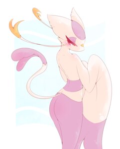 Rating: Safe Score: 0 Tags: anthro biped blush breasts butt e621 female generation_5_pokemon kosyo looking_at_viewer mienshao nintendo pokemon pokemon_(species) pokemorph red_eyes simple_background solo standing white_background User: bunchy7s