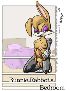 Rating: Explicit Score: 0 Tags: 1girls 2003 4_fingers anthro archie_comics artist_request bed bedroom_eyes bending_ear breasts bunnie_rabbot bunny chest cybernetic_arm cybernetic_legs female female_only green_eyes kneeling lavender_pillow nipples purple_highlights purple_sheets rabbit rabbit_tail rule34 sega sketch smile sonic_(series) sonic_the_hedgehog_(archie) sonic_the_hedgehog_(comics) sonic_the_hedgehog_(series) straight_hair tagme tails_doll tan_fur white_fur User: bunchy7s