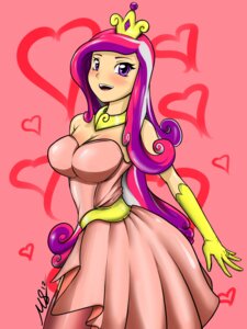 Rating: Safe Score: 0 Tags: 3:4 alternate_species big_breasts breasts cleavage clothed clothing e621 female friendship_is_magic hasbro hi_res huge_breasts human humanized mammal my_little_pony not_furry princess_cadance_(mlp) solo true-artist-mas User: bunchy7s