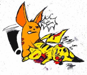 Rating: Explicit Score: 0 Tags: 2008 ambiguous_gender battle_monster black_eyes blood bodily_fluids comedy_central corpse death drawn_together duo e621 feral fur generation_1_pokemon gore gore_focus interspecies ling-ling male mammal necrophilia nintendo pikachu pokemon pokemon_(species) pokephilia rcc2002 red_eyes rodent sex tail yellow_body yellow_fur User: bunchy7s