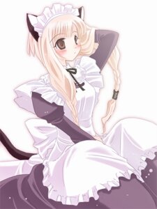 Rating: Questionable Score: 0 Tags: animal_humanoid blush brown_hair cat_humanoid clothing e621 felid felid_humanoid feline feline_humanoid female hair humanoid long_hair maid_uniform mammal mammal_humanoid simple_background solo tail uniform unknown_artist white_background white_hair User: bunchy7s