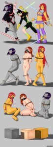 Rating: Explicit Score: 0 Tags: 00s 2000s ass barbara_gordon batgirl batman_(series) blush bondage breasts cartoon_network cube_transformation dc dc_comics feet female gag inanimate_transformation nipples nude piroro rachel_roth raven_(dc) rule34 starfire straight_hair teen_titans toonami torn_clothes transformation User: bunchy7s
