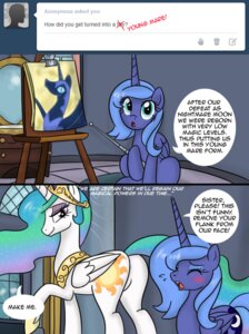 Rating: Safe Score: 0 Tags: blue_eyes blue_hair blush butt cutie_mark dialogue duo e621 english_text equid equine eyes_closed feathered_wings feathers female feral friendship_is_magic hair hasbro horn long_hair mammal multicolored_hair my_little_pony mythological_creature mythological_equine mythology nightmare_moon_(mlp) pink_eyes princess_celestia_(mlp) princess_luna_(mlp) sibling_(lore) sister_(lore) sisters_(lore) smile source_request text unknown_artist winged_unicorn wings User: bunchy7s Rating: Safe Score: 0 Tags: blue_eyes blue_hair blush butt cutie_mark dialogue duo e621 english_text equid equine eyes_closed feathered_wings feathers female feral friendship_is_magic hair hasbro horn long_hair mammal multicolored_hair my_little_pony mythological_creature mythological_equine mythology nightmare_moon_(mlp) pink_eyes princess_celestia_(mlp) princess_luna_(mlp) sibling_(lore) sister_(lore) sisters_(lore) smile source_request text unknown_artist winged_unicorn wings User: bunchy7s