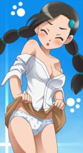 Rating: Explicit Score: 0 Tags: 1girls awa bare_shoulders blue_background blush bow_panties braid candice_(pokemon) closed_eyes female female_only gym_leader human human_only multiple_hair_ties nintendo panties paw_print pokemon pokemon_dppt rule34 skirt skirt_lift solo tied_hair twin_braids twintails underwear undressing User: bunchy7s