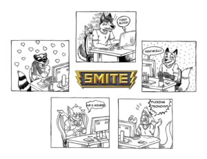 Rating: Safe Score: 0 Tags: anthro canid canine canis computer dipstick_tail domestic_dog dragon e621 electronics fox group heart_symbol husky laptop male mammal markings membrane_(anatomy) membranous_wings mythological_creature mythological_scalie mythology nordic_sled_dog procyonid raccoon rayfkm scalie smite spitz tail tail_markings third-party_edit wings User: bunchy7s