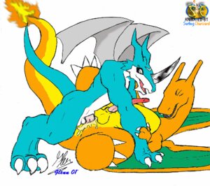 Rating: Explicit Score: 0 Tags: 2001 animated anthro charizard crossover digimon digimon_(species) dragon exveemon gay glenn male male_only multiple_boys multiple_males nintendo pok&eacute;mon_(species) pokemon pokemon_(species) rule34 scalie surfing_charizard yaoi User: bunchy7s