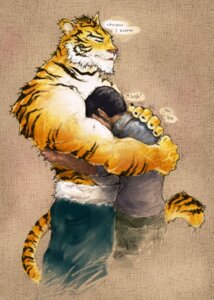 Rating: Safe Score: 0 Tags: anthro biceps black_body black_fur black_hair clothed clothing duo e621 facial_hair felid fur green_eyes hair hi_res hug human male mammal muscular muscular_male orange_body orange_fur pantherine pockyrumz sad tail tiger topless white_body white_fur User: bunchy7s Rating: Safe Score: 0 Tags: anthro biceps black_body black_fur black_hair clothed clothing duo e621 facial_hair felid fur green_eyes hair hi_res hug human male mammal muscular muscular_male orange_body orange_fur pantherine pockyrumz sad tail tiger topless white_body white_fur User: bunchy7s