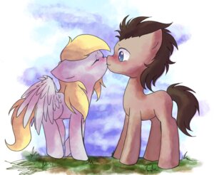 Rating: Safe Score: 0 Tags: absurd_res blonde_hair blue_eyes blush brown_hair cloud cutie_mark derpy_hooves_(mlp) doctor_whooves_(mlp) duo e621 earth_pony equid equine eyes_closed feathered_wings feathers female feral friendship_is_magic fur grey_body grey_feathers grey_fur hair hasbro hi_res horse kissing long_hair male mammal midnameowfries my_little_pony mythological_creature mythological_equine mythology outside pegasus pony sky smile standing wings User: bunchy7s