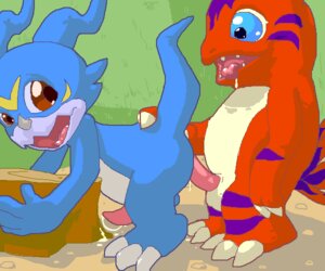 Rating: Explicit Score: 0 Tags: 6:5 aliasing all_fours anal anal_penetration argon_vile balls bandai_namco bent_over blue_body blue_eyes blue_skin bodily_fluids claws cum digimon digimon_(species) digital_media_(artwork) doggystyle drooling duo e621 elecmon erection from_behind_position genital_fluids genitals interspecies looking_back male male/male male_penetrated male_penetrating male_penetrating_male nude open_mouth penetration penis raised_tail red_eyes saliva sex standing tail teeth tongue veemon User: bunchy7s