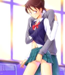 Rating: Explicit Score: 0 Tags: 1boy 1girls blush bonnie_(rsg) breast_grab breasts brown_hair desk faceless_male female fingering hirano_eriko kimi_ni_todoke male midriff navel rule34 school_uniform shirt_lift solo_focus User: bunchy7s