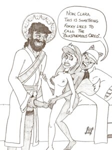 Rating: Explicit Score: 0 Tags: 2010 animal_ears black_jesus dark-skinned_female dark-skinned_male dark_skin deity drawn_together female fox_ears fox_tail foxxy_love interracial jesus_christ maguppy_puppy male princess_clara pubes pubic_hair public_domain religion rule34 sketch tagme tail threesome User: bunchy7s Rating: Explicit Score: 0 Tags: 2010 animal_ears black_jesus dark-skinned_female dark-skinned_male dark_skin deity drawn_together female fox_ears fox_tail foxxy_love interracial jesus_christ maguppy_puppy male princess_clara pubes pubic_hair public_domain religion rule34 sketch tagme tail threesome User: bunchy7s