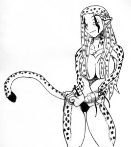 Rating: Questionable Score: 0 Tags: breasts brittany_diggers cheetah clothed clothing convenient_censorship e621 facial_markings felid feline female fur gold_digger hair hair_covering_breasts head_markings hi_res humanoid mammal markings monochrome panties ryankinnaird sdhanzo simple_background solo spots spotted_body spotted_fur spotted_hair topless underwear undressing white_background User: bunchy7s