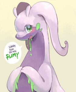Rating: Safe Score: 0 Tags: 2013 5:6 ambiguous_gender apology bodily_fluids dorothy_(seiryuuden) dragon dripping e621 embarrassed english_text feral gastropod generation_6_pokemon goodra green_eyes mollusk mythological_creature mythological_scalie mythology nintendo pokemon pokemon_(species) scalie seiryuuden simple_background slime solo tears text User: bunchy7s