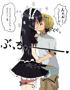 Rating: Questionable Score: 0 Tags: black_hair blonde_hair blush crossdressing crotch_grab erection femboy gay girly gothic grope groping hand_in_pants holding itou_life kissing long_hair maid male masturbation moyashimon mutual_masturbation panties panty_pull partially_translated penis rule34 saliva sawaki_souemon_tadayasu short_hair standing tadayasu_sawaki tadayasu_souemon_sawaki tear translated translation_request trap underwear yaoi yuuki_kei User: bunchy7s