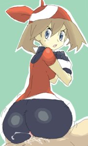 Rating: Explicit Score: 0 Tags: after_buttjob ass assjob bandana bike_shorts blue_eyes brown_hair bushizo buttjob clothed clothed_female clothed_female_nude_male clothed_sex cum cum_on_ass female gloves hips huge_ass human human_only male may_(pokemon) may_(pokemon_rs) nude nude_male oekaki outercourse pokemon reverse_cowgirl_position rule34 short_hair straight uncensored wide_hips User: bunchy7s