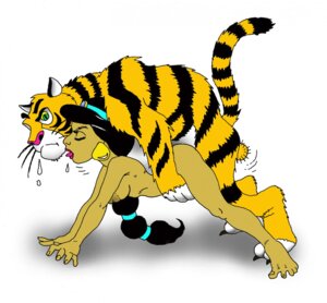 Rating: Explicit Score: 0 Tags: aladdin balls dennis_clark disney disney_princess doggy_style female female_focus feral human interspecies male male_focus nipples princess_jasmine rajah rule34 sex side_view straight tagme testicles tiger zoophilia User: bunchy7s