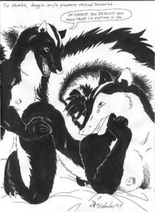 Rating: Explicit Score: 0 Tags: anthro anthro_on_anthro ass_up black_and_white breasts butt dialogue duo e621 english_text female from_behind_position male male/female mammal manawolf mephitid monochrome nipples raised_tail sex sketch skunk tail text User: bunchy7s Rating: Explicit Score: 0 Tags: anthro anthro_on_anthro ass_up black_and_white breasts butt dialogue duo e621 english_text female from_behind_position male male/female mammal manawolf mephitid monochrome nipples raised_tail sex sketch skunk tail text User: bunchy7s