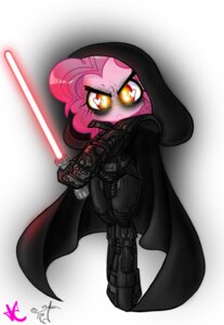 Rating: Safe Score: 0 Tags: 2013 armor blackmorass cloak clothing crossover e621 earth_pony equid equine female friendship_is_magic fur hair hasbro horse lightsaber looking_at_viewer mammal melee_weapon my_little_pony parody pink_body pink_fur pink_hair pinkie_pie_(mlp) pony red_lightsaber sith solo star_wars sword weapon User: bunchy7s