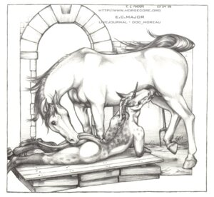 Rating: Explicit Score: 0 Tags: 2005 animal_genitalia animal_penis anthro anthro_on_feral anthro_penetrated barn bestiality bite deep_throat duo e621 ecmajor equid equine equine_genitalia equine_penis fellatio female female_on_feral female_penetrated feral feral_penetrating feral_penetrating_anthro genitals greyscale hooves horn horse interspecies lying male male/female male_on_anthro male_penetrating male_penetrating_female mammal mane monochrome mythological_creature mythological_equine mythology nude on_front oral oral_penetration penetration penile penis sex shaded soft_shading tail tail_bite tail_fetish tail_in_mouth tail_play traditional_media_(artwork) unicorn User: bunchy7s