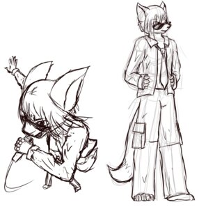 Rating: Safe Score: 0 Tags: accessory anthro canid canine e621 electronics eyewear fox industrial_frost male mammal microphone multiple_poses necktie pose simple_background solo sunglasses tail tekima white_background User: bunchy7s