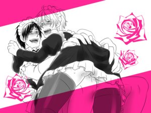 Rating: Explicit Score: 0 Tags: 2boys blush costume crossdressing durarara!! heiwajima_shizuo maid male multiple_boys multiple_males orihara_izaya rule34 thigh_riding yaoi User: bunchy7s