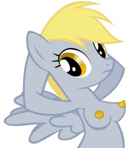 Rating: Questionable Score: 0 Tags: anthro anthrofied breasts derpy_hooves_(mlp) e621 equid equine feathered_wings feathers female friendship_is_magic gold_nipples grey_body grey_feathers hasbro mammal my_little_pony mythological_creature mythological_equine mythology nipples pegasus simple_background solo unknown_artist white_background wings yellow_eyes User: bunchy7s