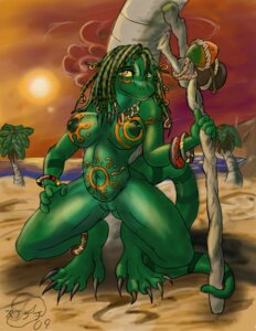 Rating: Explicit Score: 0 Tags: 2009 4_fingers 5_toes accessory anthro areola beach belly big_breasts biped black_claws bodypaint breasts butt butt_from_the_front casual_nudity claws crouching detailed_background dreadlocks e621 eyebrows feet female fingers gecko genitals green_areola green_body green_hair green_nipples green_scales hair hair_accessory holding_object iguana iguanid jewelry legband lizard long_hair long_tail looking_at_viewer magic_user markings melee_weapon mesha multicolored_hair nature navel necklace nipples non-mammal_breasts non-mammal_nipples nude nude_beach outside pinup plant plump_labia polearm pose red_eyes reptile sand scales scalie seaside shaman signature sky smile solo staff striped_markings striped_tail stripes sun sunset tail tail_markings thick_tail toes tokaga tree tribal tribal_markings tribal_spellcaster two_tone_hair two_tone_tail vulva water weapon wristband yellow_sclera User: bunchy7s