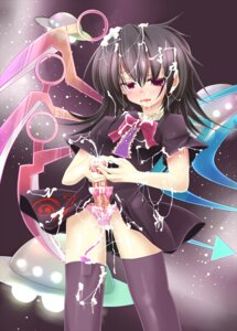 Rating: Explicit Score: 0 Tags: black_dress black_hair blush bow cum cum_on_body cum_on_hair cum_on_lower_body cum_on_pussy cum_on_thighs cum_on_upper_body dress facial flat_chest futanari intersex masturbation nue_houjuu open_mouth panties penis pussy red_eyes rule34 short_hair smile space_craft star thighhighs touhou ufo underwear vibrator wings User: bunchy7s