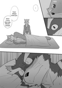 Rating: Safe Score: 0 Tags: anthro biceps big_muscles canid canine canis chest_tuft clothing comic cotton_(artist) dialogue domestic_dog e621 english_text fur greyscale male mammal monochrome muscular muscular_male natsume_(tooboe_bookmark) nitobe text tooboe_bookmark tuft User: bunchy7s
