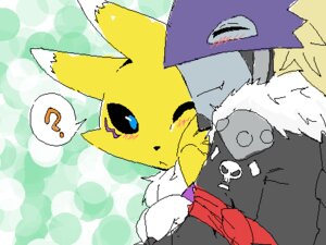 Rating: Safe Score: 0 Tags: aliasing ambiguous_gender anthro bandai_namco beelzemon black_nose black_sclera blue_eyes blush canid canine chest_tuft claws clothed clothing digimon digimon_(species) digital_media_(artwork) duo e621 facial_markings fur head_markings hug low_res mammal markings oekaki question_mark renamon smile takao-hikari tuft white_body white_fur yellow_body yellow_fur User: bunchy7s