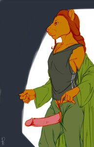 Rating: Explicit Score: 0 Tags: anthro clothing e621 erection felid genitals ian_mckleston jonas-pride lion male mammal pantherine penis solo undressing User: bunchy7s