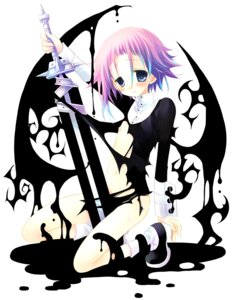 Rating: Explicit Score: 0 Tags: androgynous blue_eyes blush crona_(soul_eater) female flat_chest multicolored_hair nipples nude purple_hair ragnarok_(demon_sword) rule34 sakurazawa_izumi short_hair soul_eater sword torn_clothes weapon User: bunchy7s