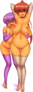 Rating: Questionable Score: 0 Tags: 2girls ayane_(doa) blush breast_grab breasts cleavage covering curvy dead_or_alive female female_only highres hips human human_only kasumi_(doa) mashitaka multiple_females multiple_girls purple_hair rule34 smile thong wide_hips User: bunchy7s