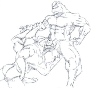 Rating: Explicit Score: 0 Tags: fellatio gay interspecies machamp machoke male male_only monochrome monster multiple_males nintendo oral pok&eacute;mon_(species) pokemon pokemon_(species) rule34 staticlustdemons wuffinarts yaoi User: bunchy7s