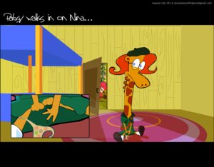 Rating: Explicit Score: 0 Tags: anthro camp_lazlo cartoon_network caught female furry getting_caught giraffe mongoose nina_neckerly panties panties_around_leg patsy_smiles rule34 tagme young User: bunchy7s